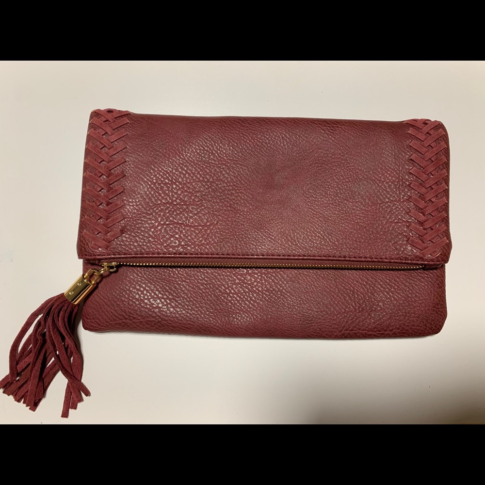 Burgundy Crossbody bag